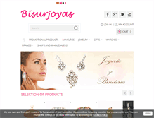 Tablet Screenshot of bisurjoyas.com